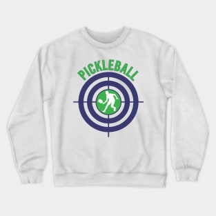 Pickleball - Target Crewneck Sweatshirt